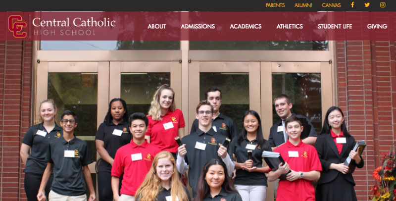 central catholic website